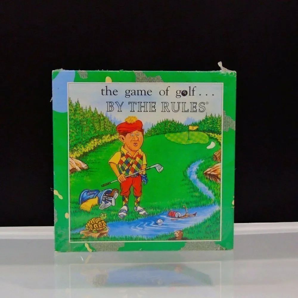 Game of Golf by the Rules Vintage 1993 Board Game